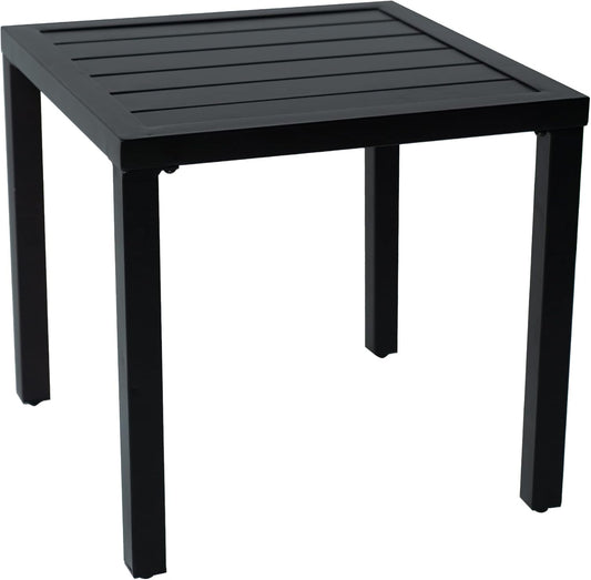 Kozyard Modern Classic Outdoor 18"x18" Patio Side Table (Table Only)